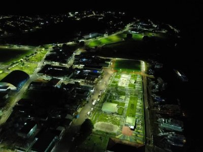 Santa Isabel do Rio Negro ganha iluminação de LED; Governo e Prefeitura anunciam novos investimentos